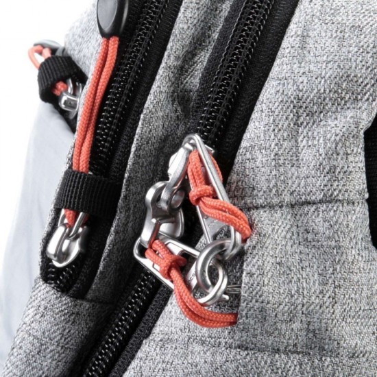 Рюкзак для подорожей антизлодій Pacsafe Slingsafe LX500 сірий - 45330112