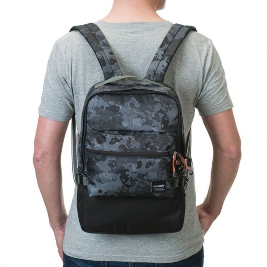 Рюкзак міський 2в1 антизлодій Pacsafe Slingsafe LX350 камуфляж сірий - 45331802 Рюкзак міський 2в1 антизлодій Pacsafe Slingsafe LX350 камуфляж сірий - 45331802