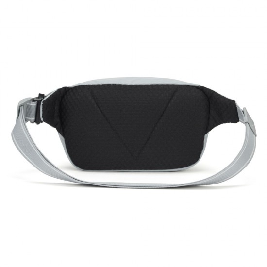 Сумка на пояс антизлодій Pacsafe V Hip Pack світло-сірий/чорний - 60141148 Сумка на пояс антизлодій Pacsafe V Hip Pack світло-сірий/чорний - 60141148