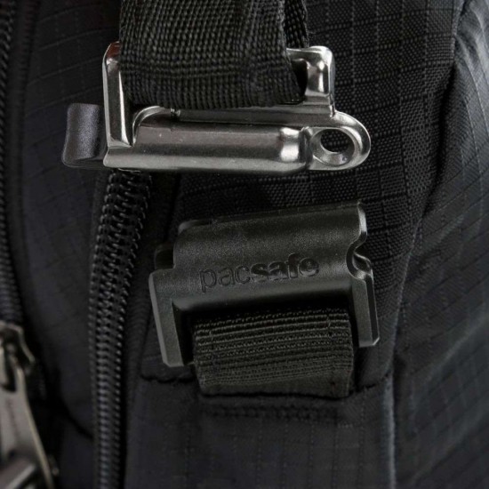 Сумка через плече антизлодій Pacsafe Vibe 200 Crossbody насичений чорний - 60181130