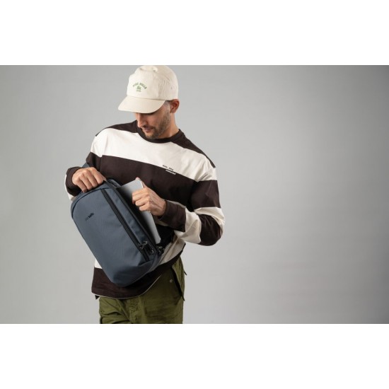 Сумка через плече антизлодій Pacsafe® Vibe 325 sling pack, 5 ступенів захисту графітовий - 60221144