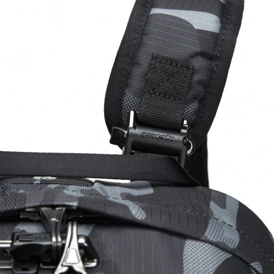 Рюкзак для подорожей антизлодій Pacsafe Vibe 25 камуфляж сірий - 60301814