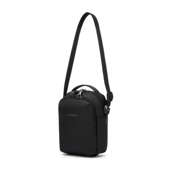 Сумка через плече антизлодій Pacsafe V Companion Crossbody чорний - 61105130