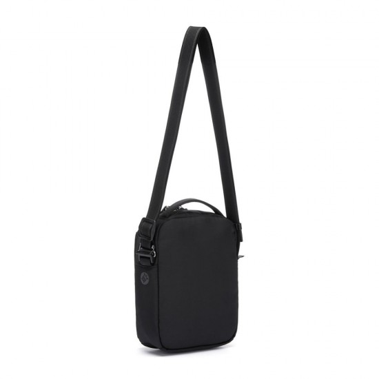 Сумка через плече антизлодій Pacsafe V Companion Crossbody чорний - 61105130
