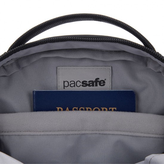 Сумка через плече антизлодій Pacsafe V Companion Crossbody чорний - 61105130