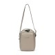 Сумка через плече антизлодій Pacsafe V Companion Crossbody бежевий - 61105237