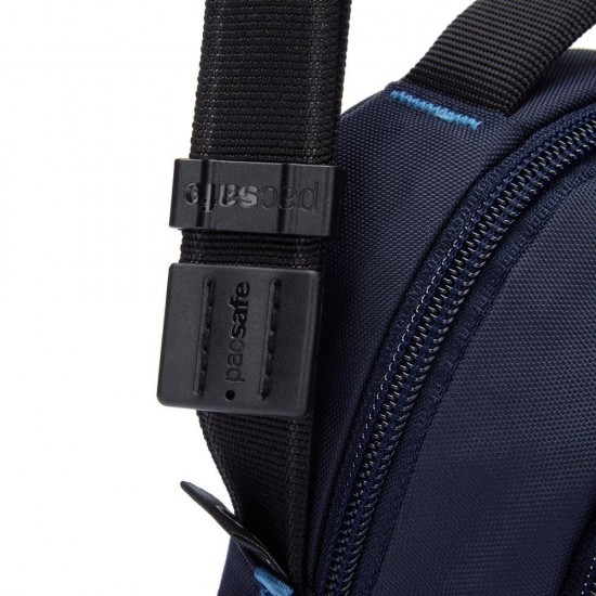Сумка через плече антизлодій Pacsafe V Companion Crossbody темно-синій - 61105658