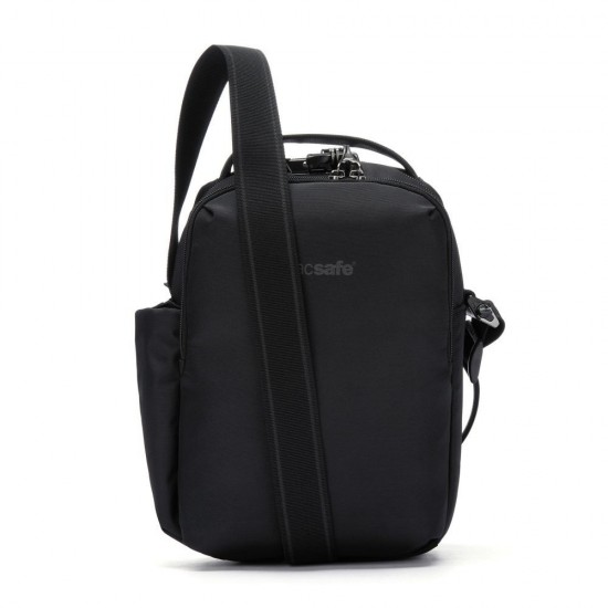 Сумка через плече антизлодій Pacsafe V Tour Crossbody чорний - 61110130