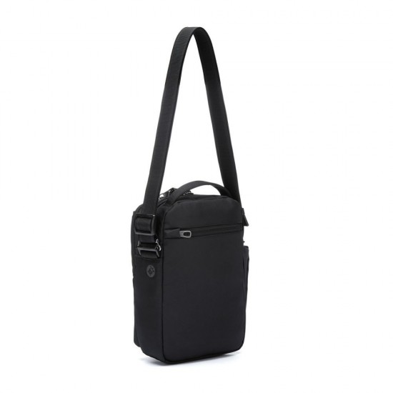 Сумка через плече антизлодій Pacsafe V Tour Crossbody чорний - 61110130