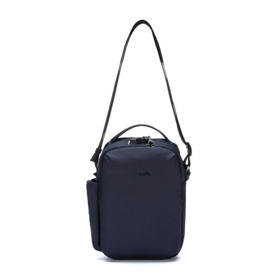 Сумка через плече антизлодій Pacsafe V Tour Crossbody темно-синій - 61110658