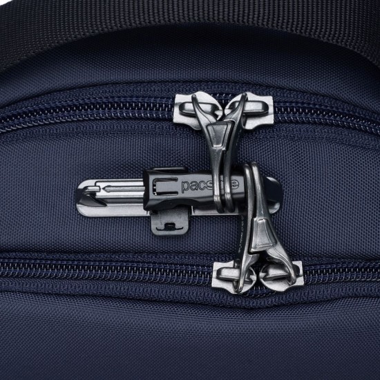 Сумка через плече антизлодій Pacsafe V Tour Crossbody темно-синій - 61110658