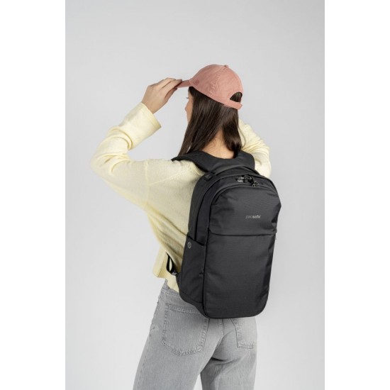 Рюкзак міський антизлодій Pacsafe V20 чорний - 61150100