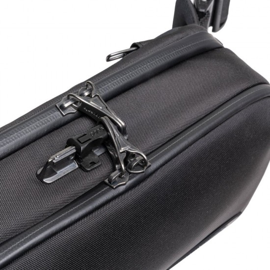Сумка через плече антизлодій Pacsafe x SLNT pocket sling чорний - 83102100