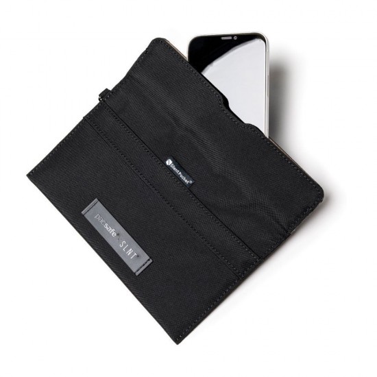 Сумка через плече антизлодій Pacsafe x SLNT pocket sling чорний - 83102100