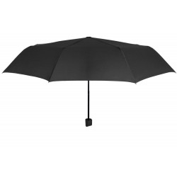Парасоля складана механічна Perletti New Basic чорний - 12335
