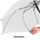 Парасоля-тростина автоматична Perletti Reflecting антивітер зі світловідбивачем білий - P96014-04