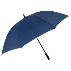 Велика парасоля-тростина механічна Perletti Golf XXL антивітер темно-синій - P96020-02