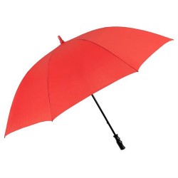 Велика парасоля-тростина механічна Perletti Golf XXL антивітер червоний - P96020-03