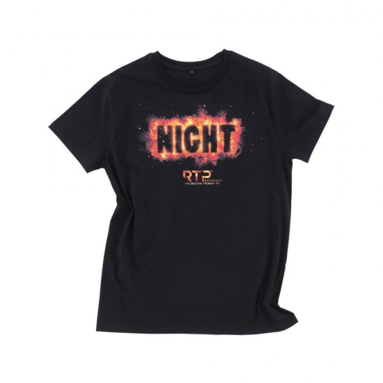 Футболка чоловіча RTP Tempo 185 насичений чорний - 03270309S