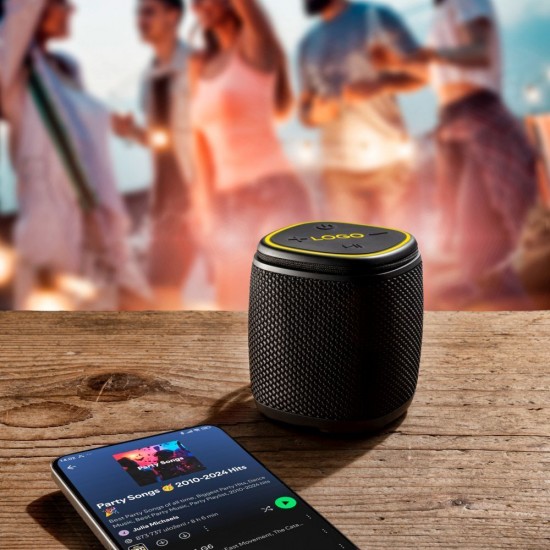 Портативна колонка Schwarzwolf Hermon 5W чорний - B1400300AJ3