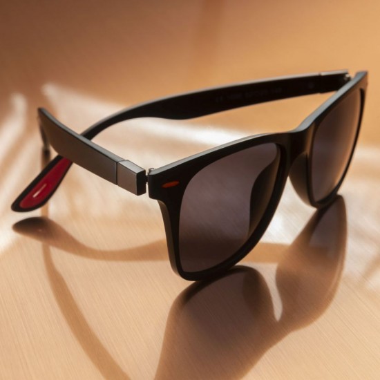 Окуляри сонцезахисні UV400 Schwarzwolf Mahaveli червоний/чорний - F1504600AJ3