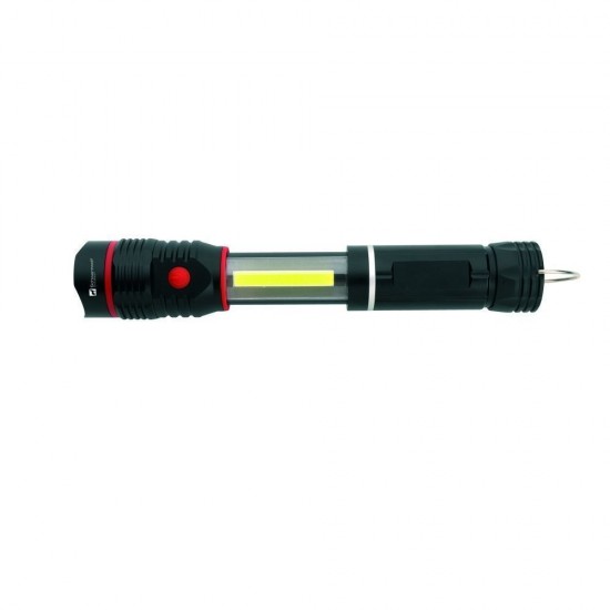 Ліхтарик Schwarzwolf SW Biwa з Cree XPE/COB light та карабіном чорний - F2300800AJ3