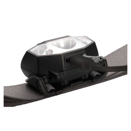 Ліхтарик налобний акумуляторний Schwarzwolf Mino з XPE LED сірий - F2300900AJ3