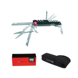 Ніж складаний 9в1 Schwarzwolf Pelat чорний - F2400200AJ3