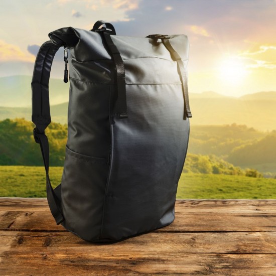 Рюкзак роллтоп Schwarzwolf Pektusan 25 чорний - F3524201AJ3