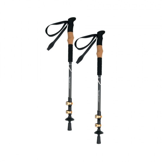 Трекінгові палиці Schwarzwolf Denali чорний - F4800400AJ3