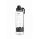 Пляшка для води KIBO 800 мл, тританова прозорий/чорний - F4900201AJ3