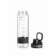 Пляшка для води KIBO 800 мл, тританова прозорий/чорний - F4900201AJ3