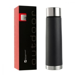 Термос 1 л сталевий Schwarzwolf Ranges, вакуумний чорний - F4900400AJ3 Термос 1 л сталевий Schwarzwolf Ranges, вакуумний чорний - F4900400AJ3