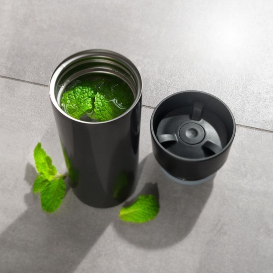 Термокружка 360 мл сталева Schwarzwolf Aransol, вакуумна антрацит - F5106100AJ3