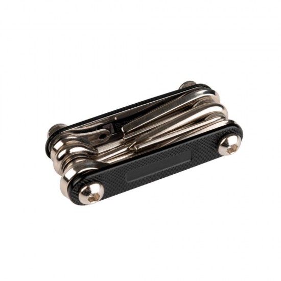 Мультитул для байкерів 10в1 Schwarzwolf Tibesti, 73 мм чорний - F5200100AJ3