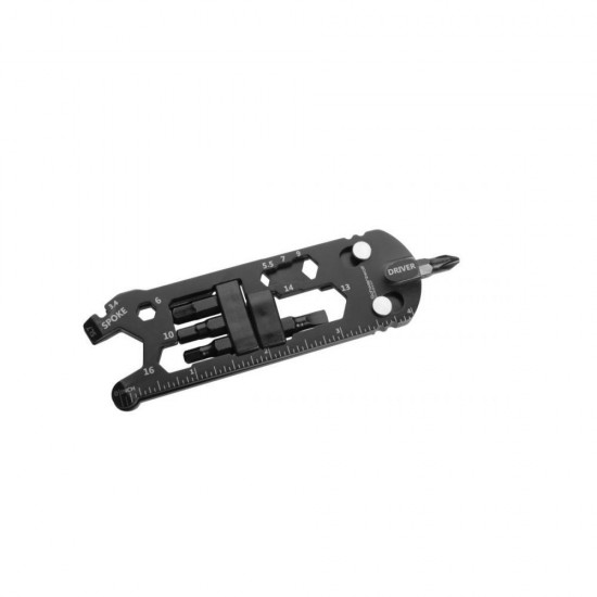 Мультитул 7в1 Schwarzwolf Inari, 115 мм чорний - F5202000AJ3