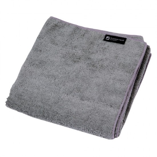 Рушник з мікрофібри Schwarzwolf Lobos 83х42 см в чохлі сірий - F5300200AJ3