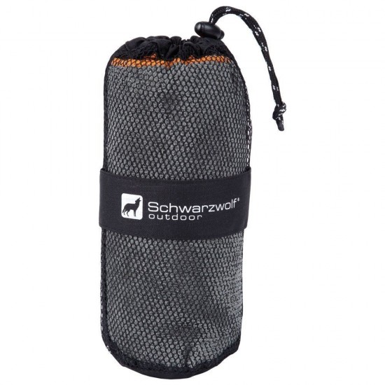 Рушник з мікрофібри Schwarzwolf Citas 120х60 см в чохлі сірий - F5300200SA3