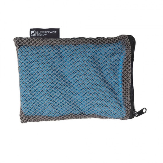 Рушник з мікрофібри Schwarzwolf Lanao 100х30 см в чохлі синій - F5300401AJ3