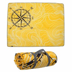 Плед для пікніка Schwarzwolf Alvernia 140х170 см жовтий - F5600500AJ3