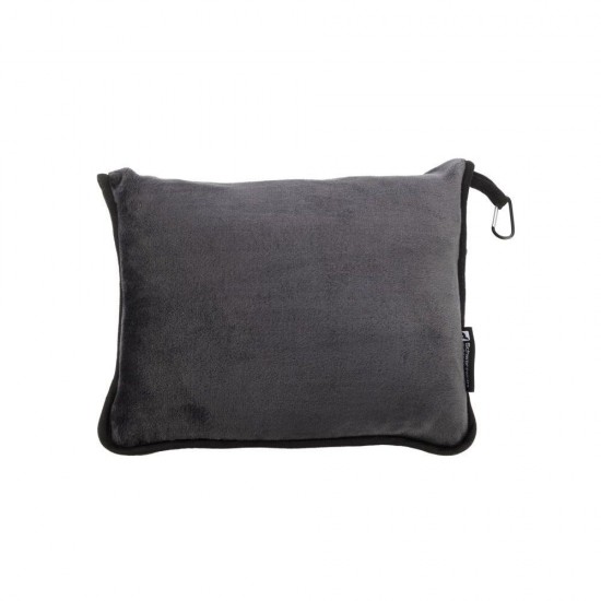 Плед-подушка флісовий Schwarzwolf Amiata 125х170 см темно-сірий - F5600600AJ3