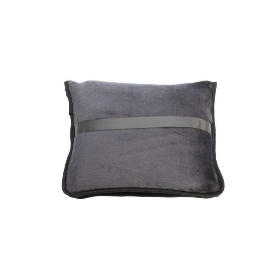 Плед-подушка флісовий Schwarzwolf Amiata 125х170 см темно-сірий - F5600600AJ3