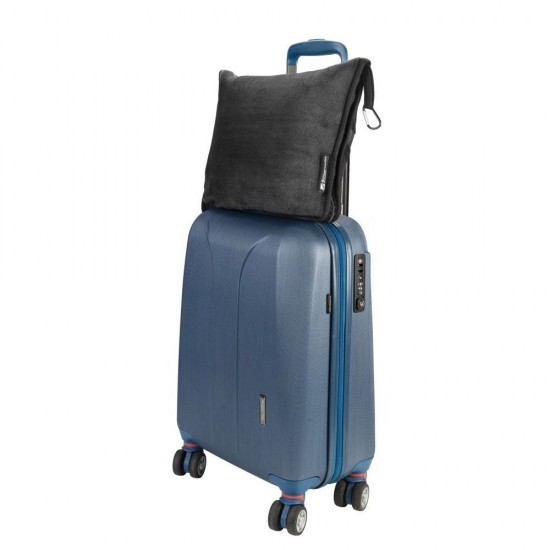 Плед-подушка флісовий Schwarzwolf Amiata 125х170 см темно-сірий - F5600600AJ3