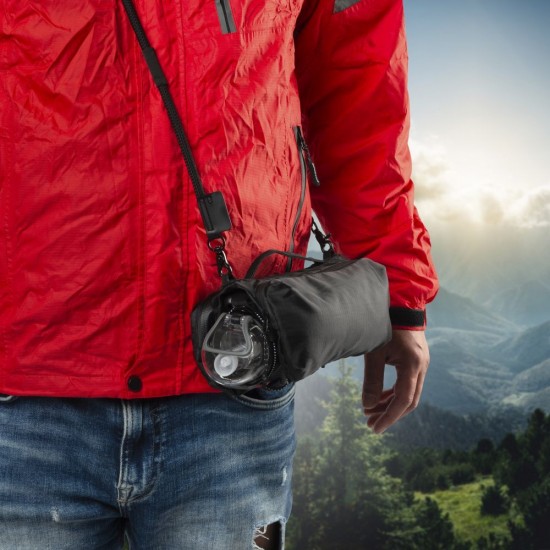 Сумка через плече Schwarzwolf Kailas чорний - F7700200AJ3