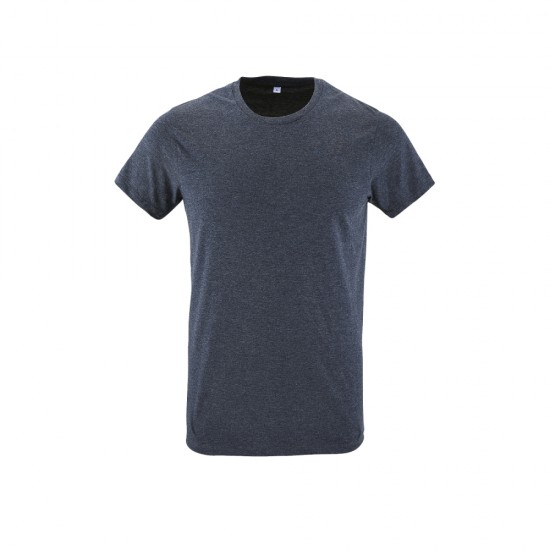 Футболка SOL'S Regent Fit джинсовий меланж - 00553222XL