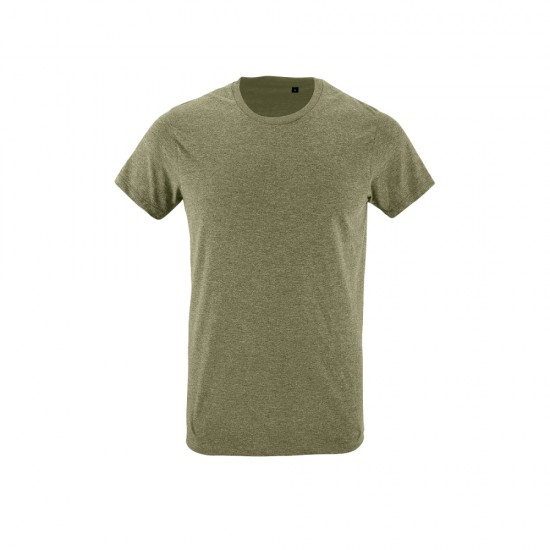 Футболка SOL'S Regent Fit хакі меланж - 00553288L