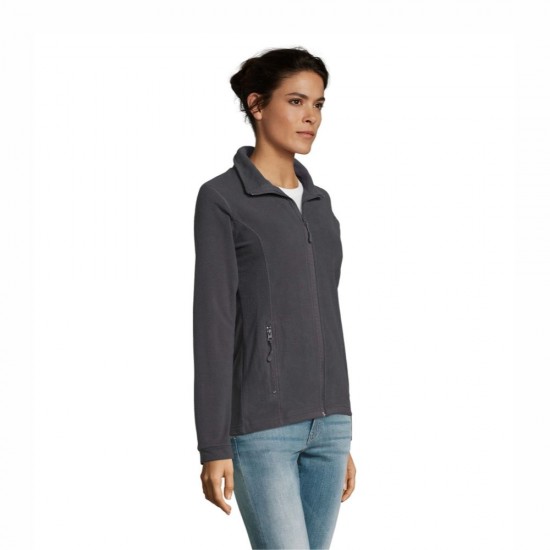 Куртка флісова жіноча SOL'S Nova вугільно-сірий - 00587370XL