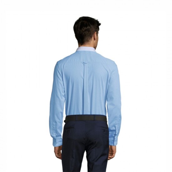 Сорочка чоловіча SOL'S Belmont блакитний - 01430220M Сорочка чоловіча SOL'S Belmont блакитний - 01430220M