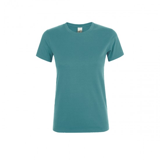 Футболка жіноча SOL'S Regent насичений бірюзовий - 01825235S