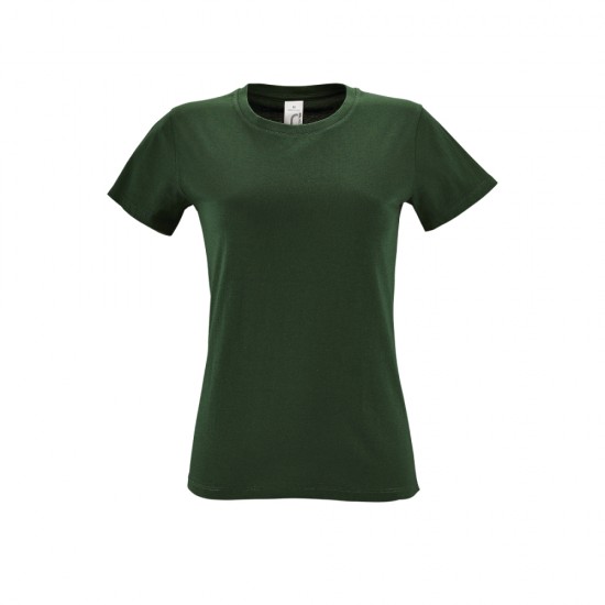 Футболка жіноча SOL'S Regent темно-зелений - 01825264M